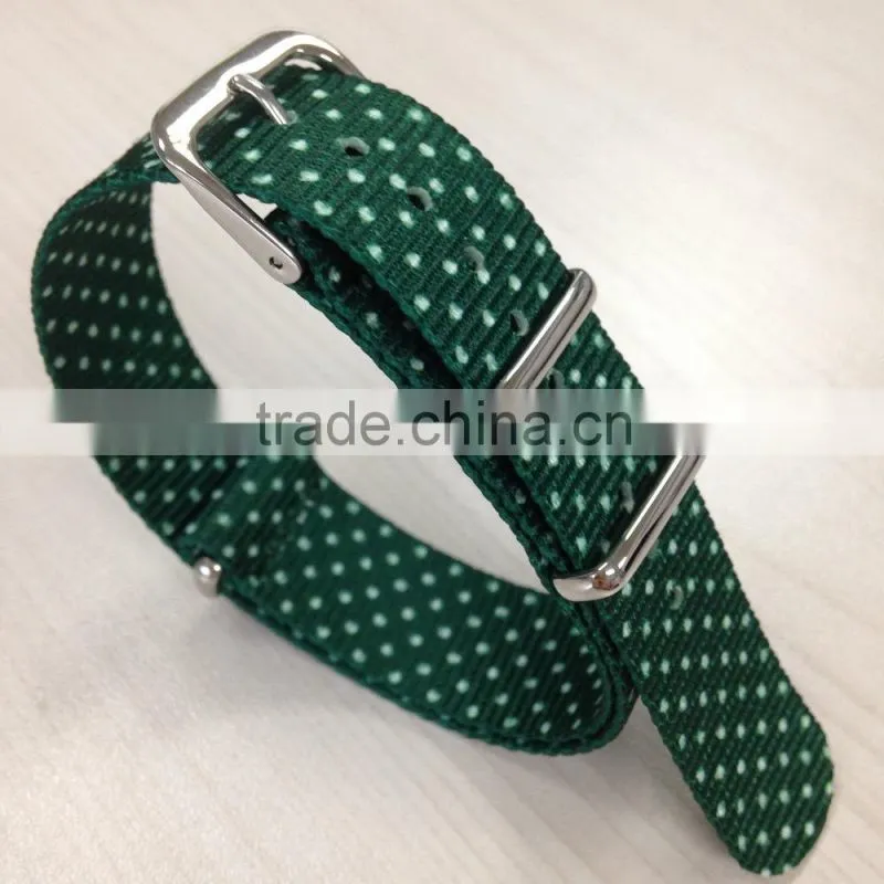 wholesale french flag nato nylon watch band with pvd hardware