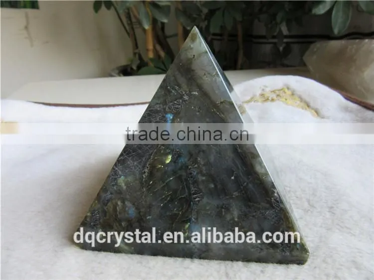 Natural rock stone labradorite stone egypt crystal singing pyramids
