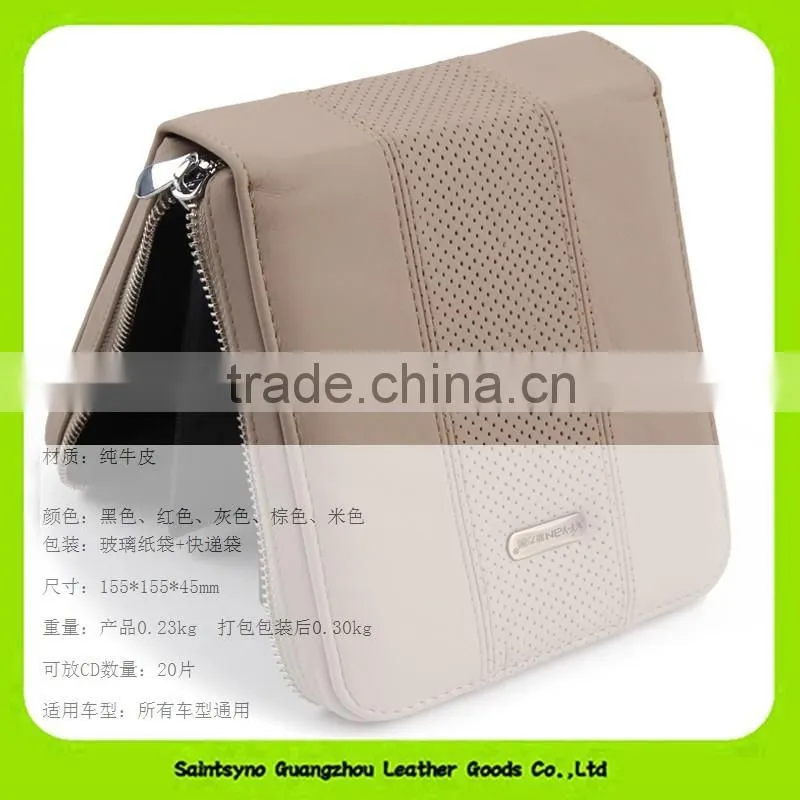 1509 New Arrival High End Car CD DVD Case For Branded Car CD Bags DVD Storage Holder CD Bags