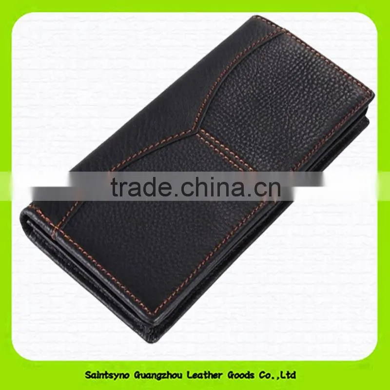 15486 Newest 2015 card holder leather men wallet in China
