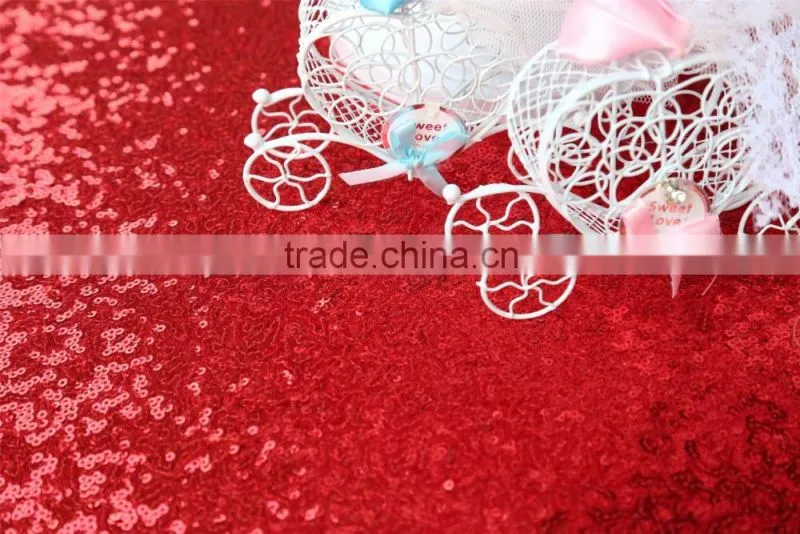 3MM Sequin Fabric Square Table Overlay