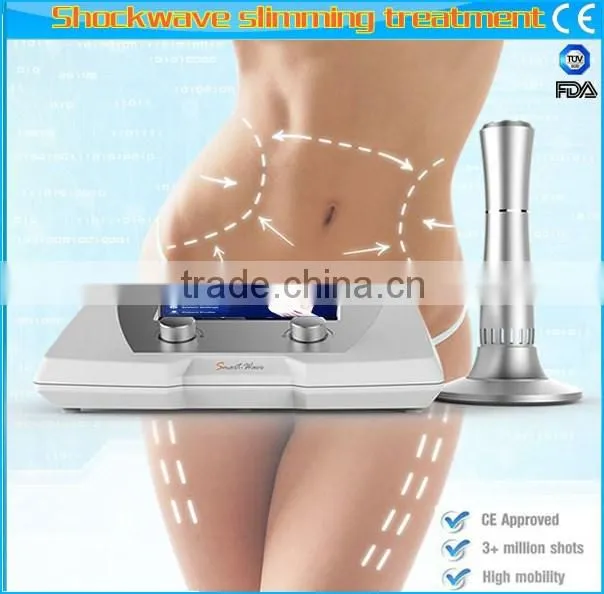 shockwaves machine for Cellulite removal/Loose skin get tightened/Connective tissue /Body Reshaping and slimming