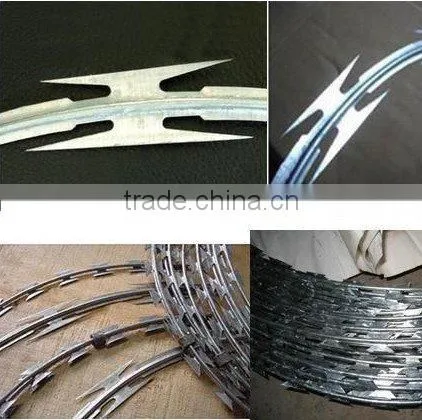 Good Quality Welded Razor Barbed Wire Fence for protective fencing ( Manufacturer)