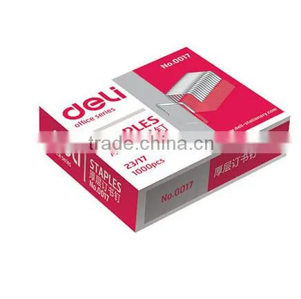 Deli thick staple 0017 number , Office suppliers/office staples