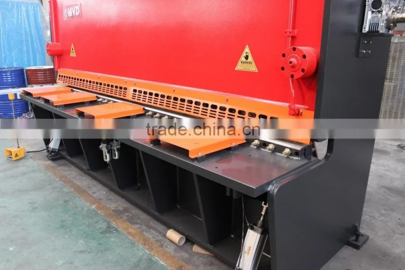 Stainless Steel Guillotine CNC Hydraulic Guillotine for MVD 2015 Taiwan technology