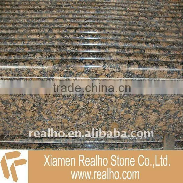 Green granite stair