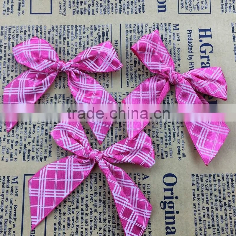 Customized kinds of handmade Mini bow for plush toy decorative