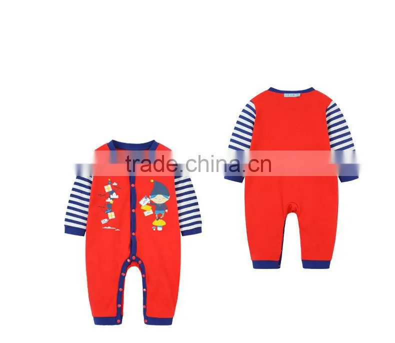 OEM service unisex baby rompers organic cotton
