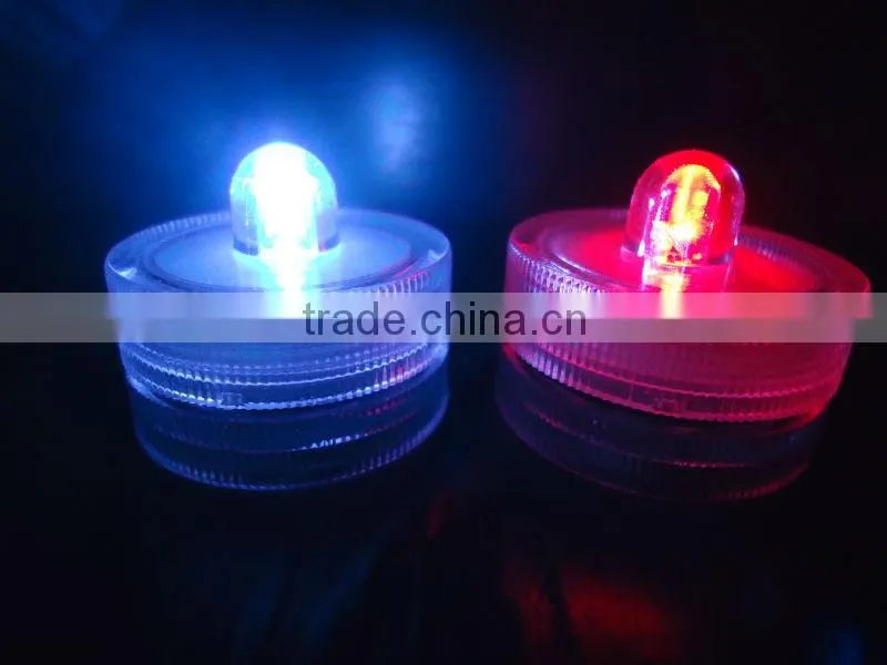 led SUBMERSSIBLE candle,led waterproof tea light,led submersible candle