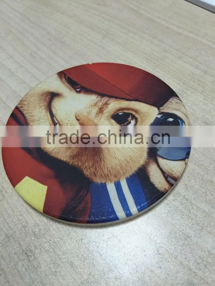 New product sublimation white ceramic coaster