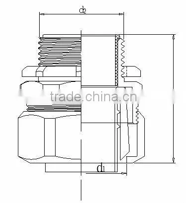 LIQUID TIGHT CONNECTOR ANGLE 90 DEGREE,conduit fittings,pipe fittings