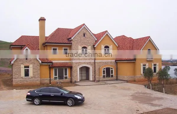 Economic prefabricated house /villa with solar system