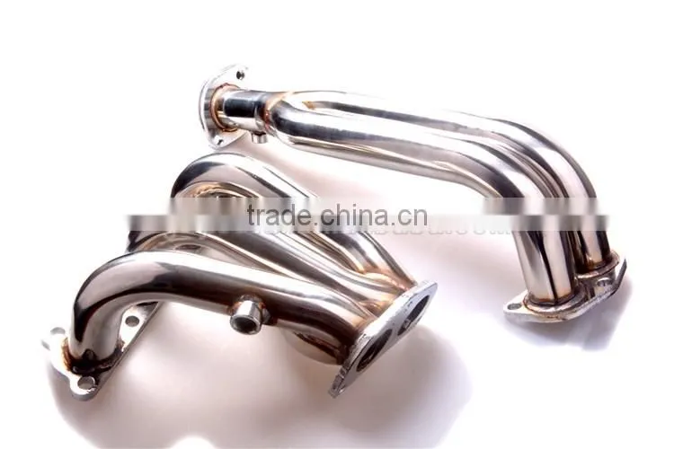 D-SERIES STAINLESS EXHAUST HEADER MANIFOLD CHROME HEADER