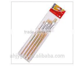 6pcs Wooden Handle Horsehair+bristle Hair Artist Brush/oil painting brush