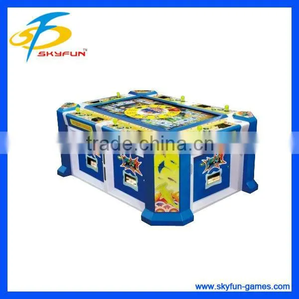 2016 new product Lucky fishing game Similar bomb coin operated fishing game machine