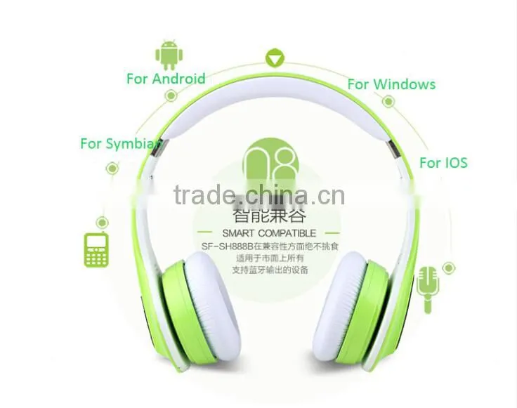 New products Invisible bluetooth stereo earphone sport for mobile phone