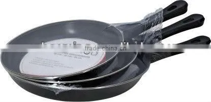 fry pan with Nylon shovel cookware sets
