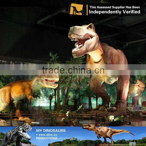 My-dino science museum dinosaur exhibition fiberglass dinosaur