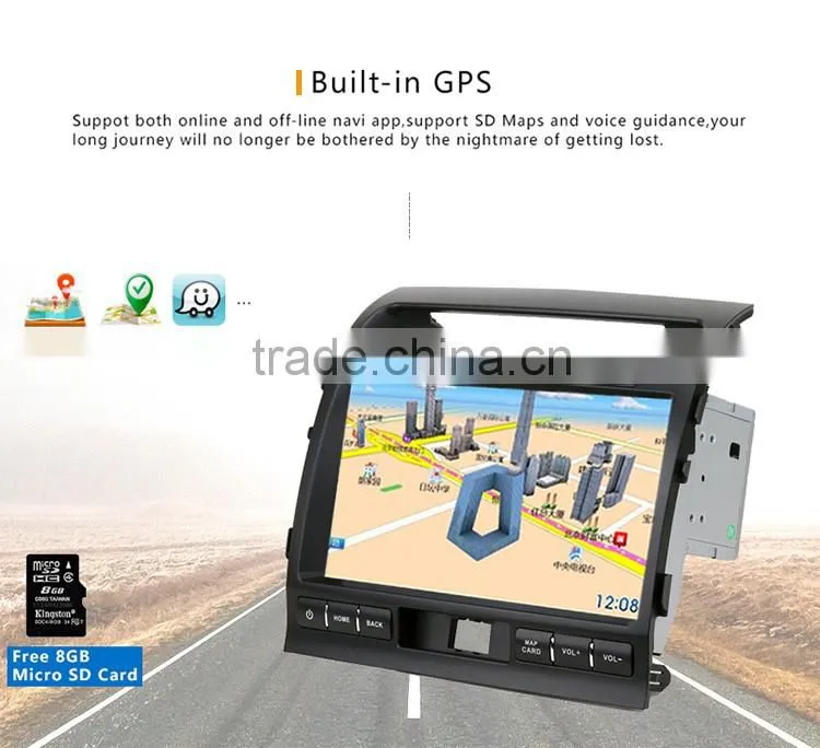 Car dvd gps for land cruiser 200