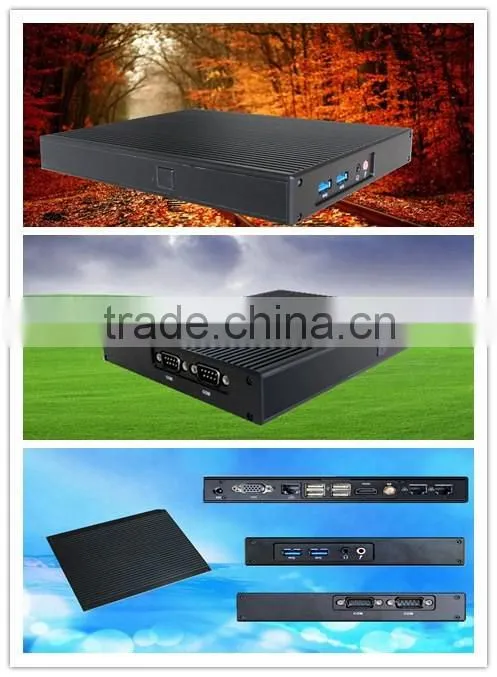 Perfect HTPC system with dual core celeron J1900 cpu 3 LAN, 2 COM 1080P HDMI VGA