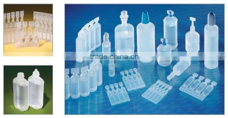 BFS Three-in-one Plastic Ampoule Forming Liquid Filling and Sealing Machine Pharmaceutical Machinery