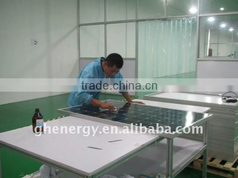 90w Transparent PV Solar Panels with monocrystalline