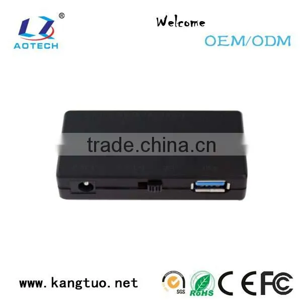 mirco usb and usb 3.0 interface with 4 port pore hub