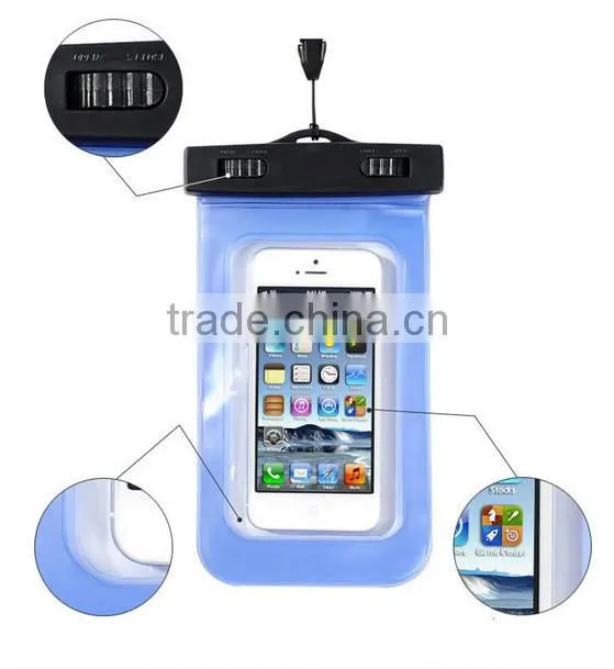 Pvc waterproof bag waterproof mobile phone case for cell phone