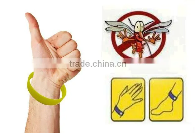 Wholesale Custom Natural Silicone Citronella Wristbands
