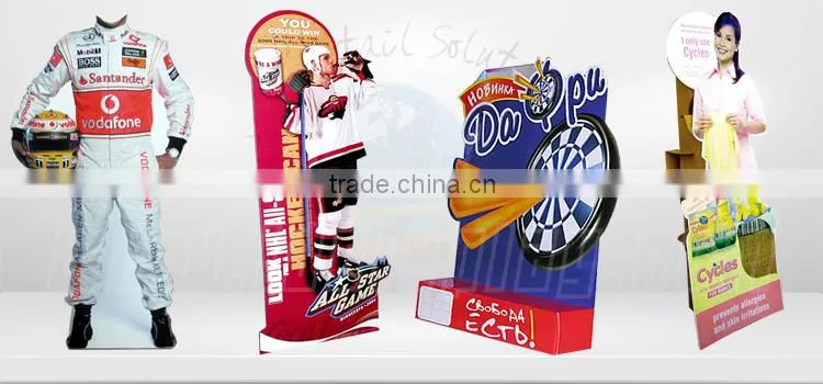 tstandee totem display ,truck3 movie publicity cardboard standees ,triangle standee display cardboard
