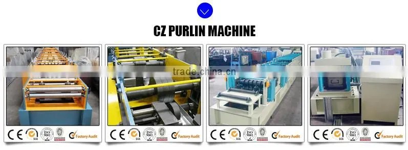 Sheet metal machinery rolling shutter door forming machine