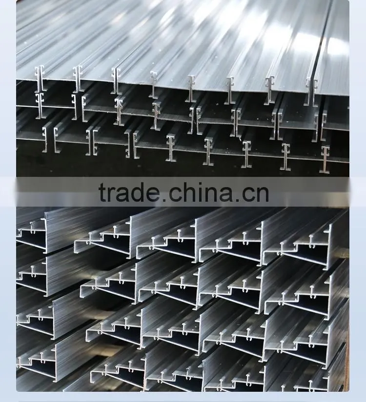 6063-T5 PVDF aluminum extrusion profile for casement window sliding window