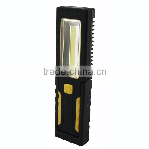 New product 360 degree rotate bracket COB LED working light hook torch led flashlight work led light
