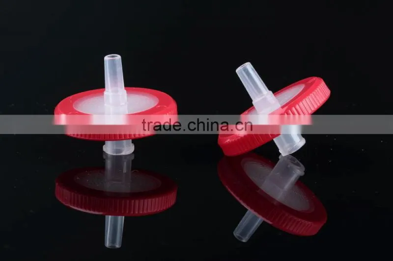 Syringe Filters of PVDF, PES, MCE, Nylon, PTFE Membranes