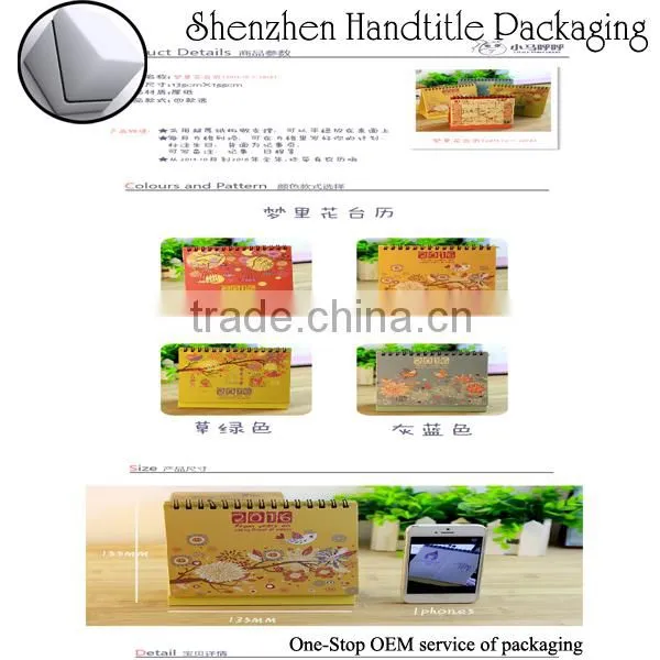 Wholesale Cheap wooden Christmas advent calendar custom design colorful