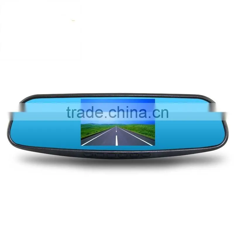 4.3'' auto rearview mirror DVR with Dual cameras , special bracket optional for car special mirror XY-2507
