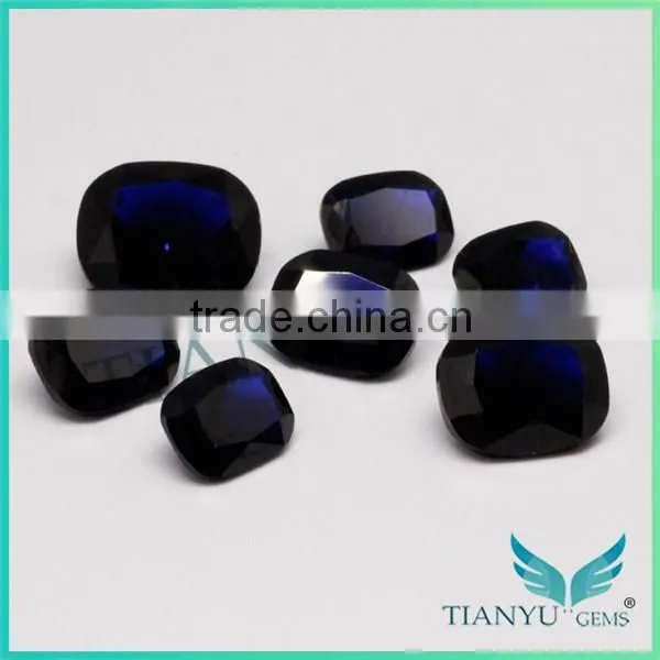 114# dark aquamarine synthetic spinel gemstone market prices