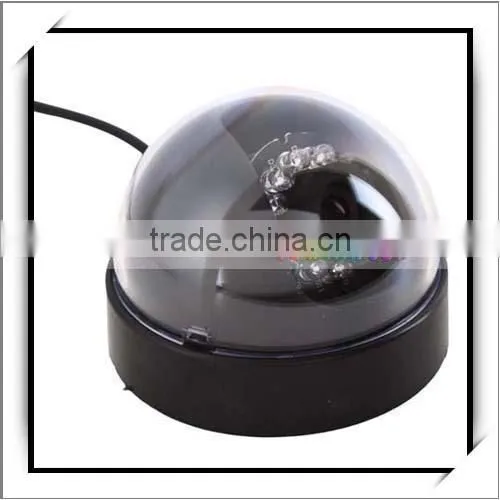 1/4 For Sharp 420TVL 12 IR LED Audio Night Vision Digital Dome Security Color CCD Camera