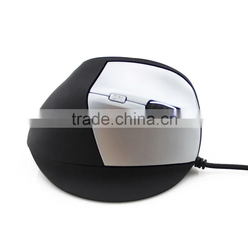 New Ergonomic 5D 2.4G Laptop PC Vertical Wrist Healing Optical Wired Mice Mouse