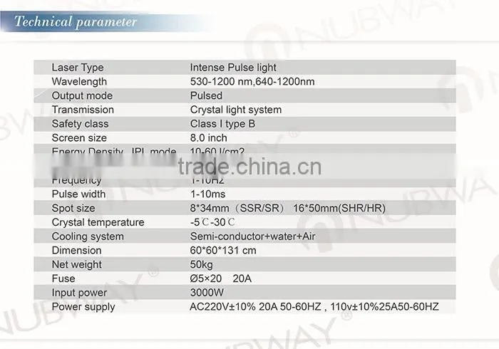 ipl skin rejuvenation shr ipl laser hair removal machine ipl shr e-light