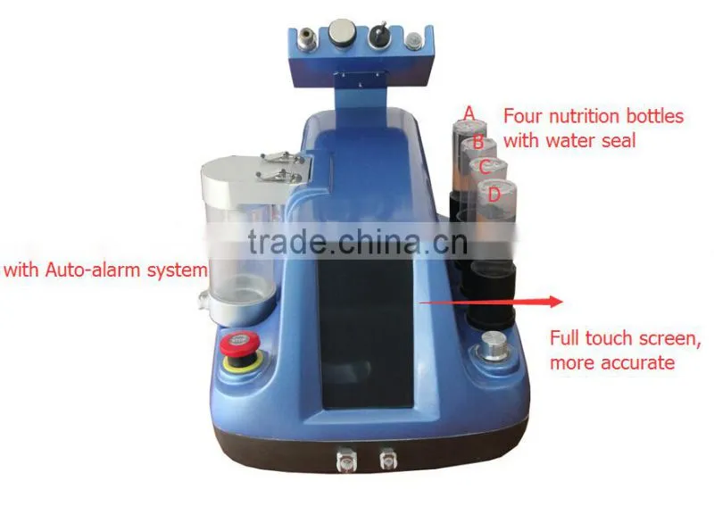 NL-SPA800 Most popular !water/diamond dermabrasion &Bio microcurrent& hot hammer for skin rejuvention