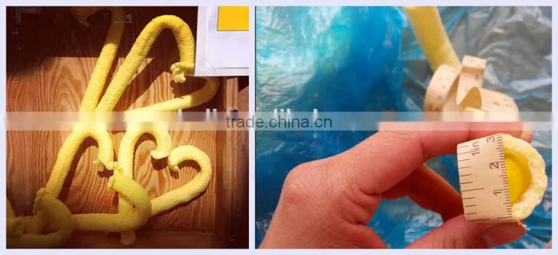 2015 best selling Ice cream filling puffing machine for stick house puff machine