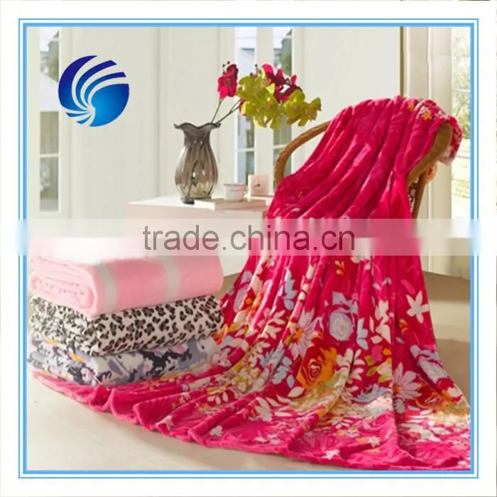 soft horse travel blanket printing