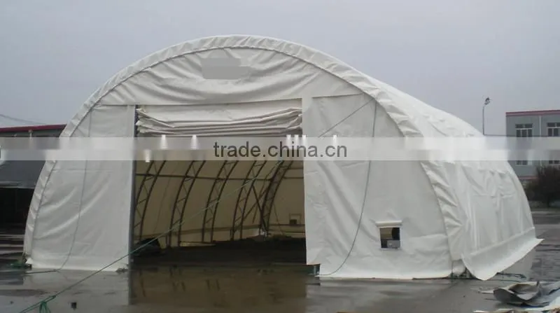 galvanized or powder coated PE PVC steel waterftoof folding tent high quality