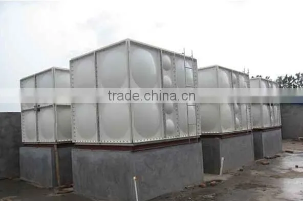 Super quality GRP sectional water tank/GRP Panel water tank 20 years manufacture China