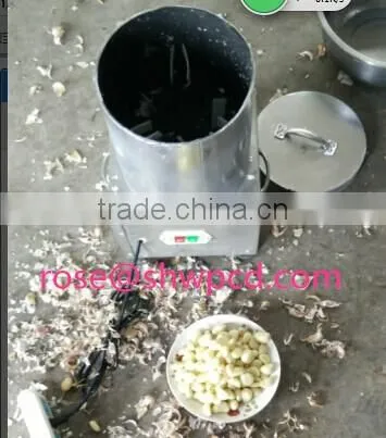 Stainless steel mini garlic peeler machine/automatic storing garlic peeling machine