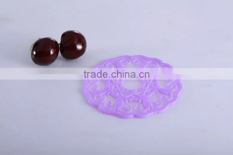 ecofriendly plastic 3d silicone beer coaster