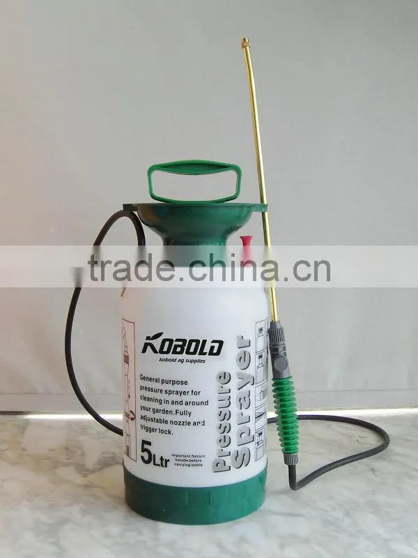 High pressure 5L plastic backpack sprayers