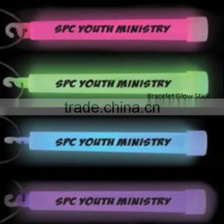 6" Emergency Fluorescnt Light High Intensity Glow Stick for Outdoor