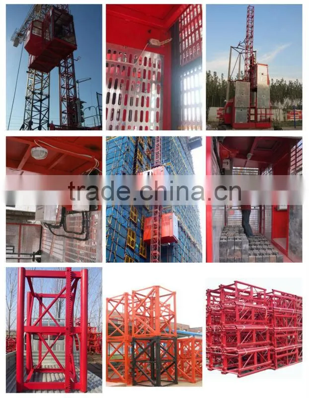 SC 200 construction hoist /passenger material hoist in Algeria
